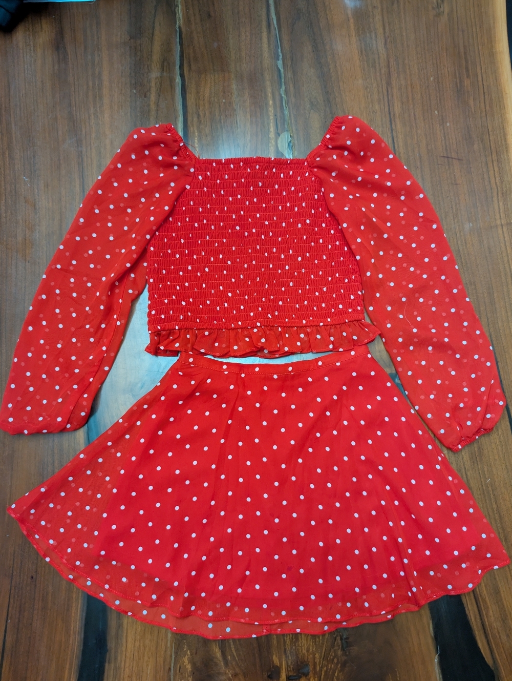 Girls Skirt/Top Outfit